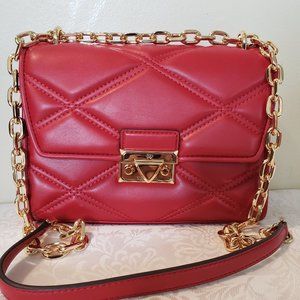 Red Michael Kors CrossBody Bag